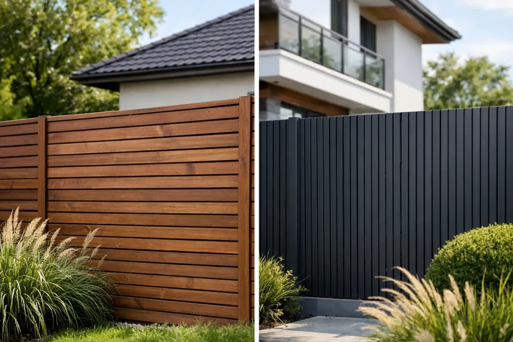 Milyen kerítés ad több takarást a ház körül?